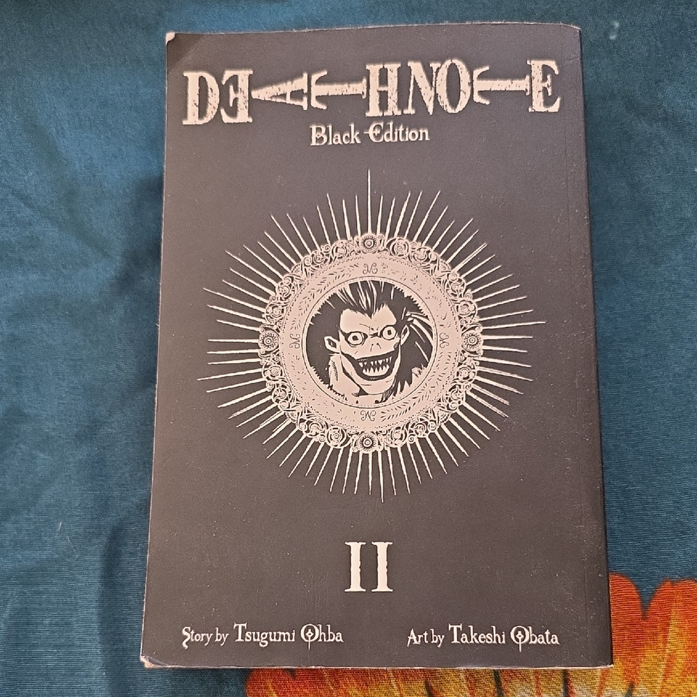 Death Note Black Edition II Manga Left Handed Book